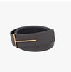 Tom Ford Slim Gold T Logo Buckle Reversible Men's Belt 158471459 [P]