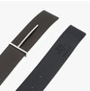 Tom Ford Slim Silver T Logo Buckle Reversible Men's Belt 158471460 [P]