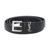 SAINT LAURENT Herrenledergürtel mit Monogramm in Quadratform 159166178 [P]