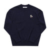 MAISON KITSUNE Dressed Fox Patch Herrenstrick KM00503KT1036 P480 48823107 [P]