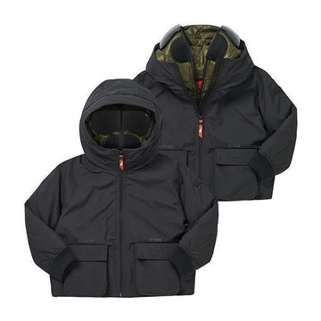 AI RIDERS Padded Jacket JG662BTHN3 90 Zweifarbige Kapuzenbrille Kinderjacke 62291305 [P]