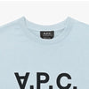 APC クルーネック スウェットシャツ LIGHT BLUE (M) 77654479 [P]