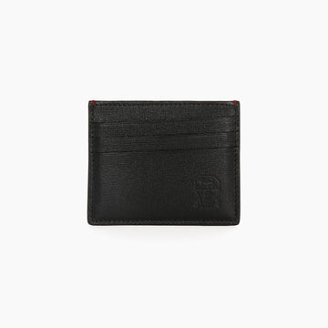 BRUNELLO CUCINELLI Klassische Leder schwarze Kartenetui 158540624 [P]