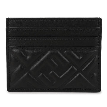 FENDI Flaches Kartenetui aus schwarzem Nappa-Leder 8M0445-AAJD-F0KUR 156973050 [P]