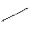 Salvatore Ferragamo Gancini Double Braid Leather Large Black Leather Bracelet 141514927 [P]