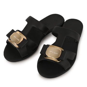 Salvatore Ferragamo New Bow Plate Strap Slide 779972 156973057 [P]