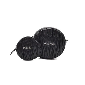 Miu Miu Matelassé Round Multi Shoulder Bag (5BH191) L220747 160416461 [P]