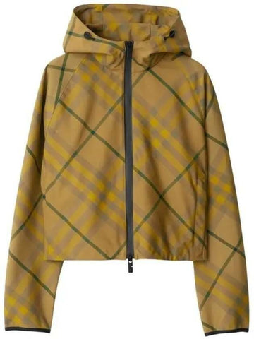 Burberry Checked Light Crop Jacket 8082318 133027249 [P]