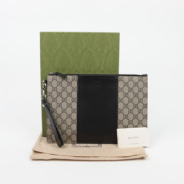 GUCCI Eden GG Supreme Canvas Slim Pouch 158958823 [P]