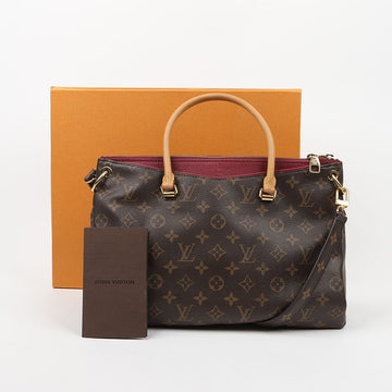 LOUIS VUITTON Pallas MM Tote Schultertasche 159088523 [P]