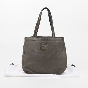 Fendi Juka Shoulder Bag Pearl Grey 8BR651 159409400 [P]