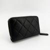 CHANEL Caviar Zip Card Holder 160423121 [P]