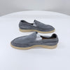 Loro Piana Summer Work Suede Loafers Gray 255 160425908 [P]