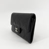 CHANEL クラシックキャビアカード財布シルバー 160427357 [P]