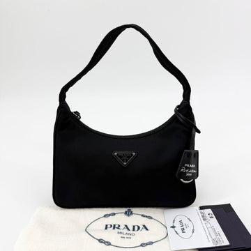 PRADA Tesuto Hobo Tasche Schwarz 1NE515 160430886 [P]