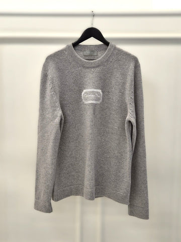 Dior Couture Sweater Cashmere Jersey Gray Condition A 160431829 [P]