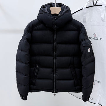 MONCLER Hooded Daunenjacke Monzenevre Schwarz 160431967 [P]