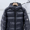 MONCLER マヤ 光沢 ショート パディング ブラック 160431981 [P]