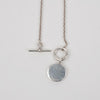 HERMES Silber Amulett Halskette 160327602 [P]