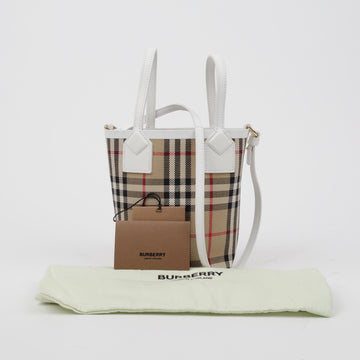 Burberry Vintage Check London Mini Tote 160329438 [P]