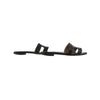 Hermes Oran Slippers Sandals Size 37 37763-2 160433262 [P]