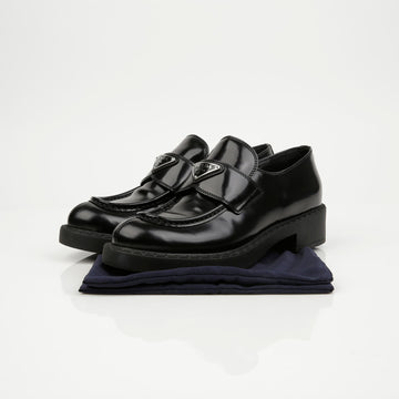Prada Women's Brushed Leather Loafers 159120203 [P]