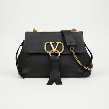 VALENTINO Vリング チェーン ショルダー クロスバッグ 159884850 [P]