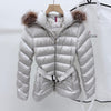 MONCLER Damen Short Puffer Fox-Fell Ivory 0 160434064 [P]