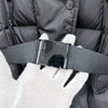MONCLER Damen Langjacke mit Fuchsfell in Schwarz 160435332 [P]
