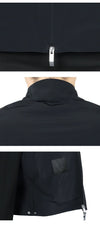 MONCLER Herren FRENE Windjacke mit Reißverschluss (Schwarz) 1A00112 59865 999 130820379 [P]