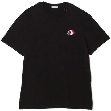 MONCLER 3-Farben Besticktes Logo Baumwoll T-Shirt 156983748 [P]