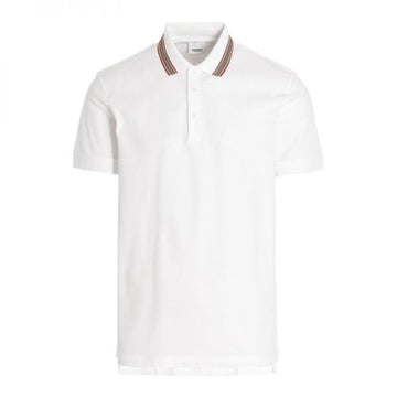 Burberry Icon Stripe Collar Cotton Pique Polo Shirt 156984442 [P]