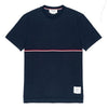 THOM BROWNE ミッドウェイトジャージストライプTシャツ 51484766 [P]