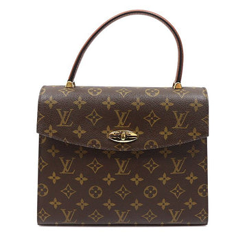 LOUIS VUITTON MALESHERBES Monogram Canvas Top Handle Tote Bag M51379 160457411 [P]