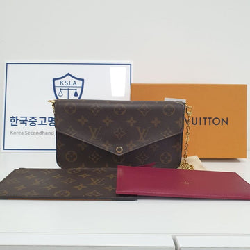 LOUIS VUITTON モノグラムポシェット フェリシ 160463628 [P]
