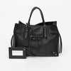 Balenciaga A6 Size Leather Papier Tote Shoulder Bag Black 160329504 [P]