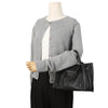 Balenciaga A6 Size Leather Papier Tote Shoulder Bag Black 160329504 [P]