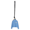 Miu Miu Leather Shirt Blue Charm Keyring 146832470 [P]