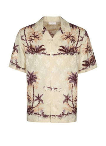 Celine Hawaiian Shirt in Printed Silk 151055388 [P]