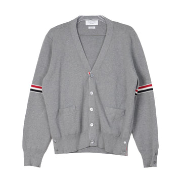 THOM BROWNE Milano Stitch Dreifach Streifen Cardigan in Größe 3 159586762 [P]