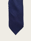 Hermes Blue Silk Anchor Pattern Tie 160467653 [P]