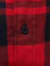 Balenciaga Red Check Asymmetric Quilted Shirt Jacket 160467797 [P]