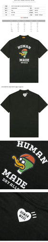 Human Made Duck Print Short Sleeve T-Shirt Black 160468137 [P]