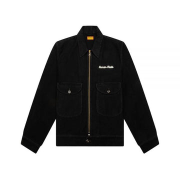 Human Made Printed Embroidered Zip-Up Work Jacket 160468120 [P]