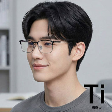 TOM FORD Titanium Brille TF5929DB 002 Luxus rechteckig matt schwarz silberfarbiger Metallrahmen 128932843 [P]