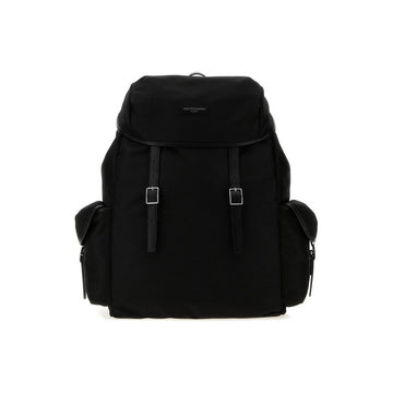 Wooyoungmi Logo Patch Backpack Black 26SS W261BA01 631B 160468418 [P]