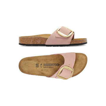 Birkenstock Women's Madrid Big Buckle Nubuck Sandals Soft Pink 1027056 160468912 [P]
