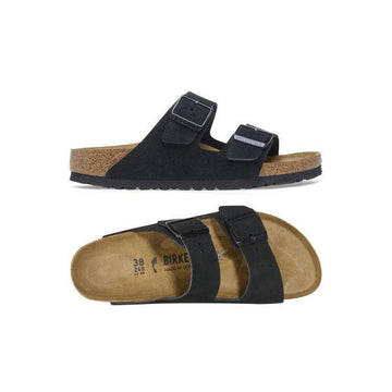 BIRKENSTOCK Arizona BS Suede Sandalen schwarz 160468944 [P]