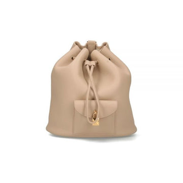 Loro Piana Extra Drawstring L27 Backpack Light Mastic Sun Gold FAP1404 D0Q7 160469347 [P]