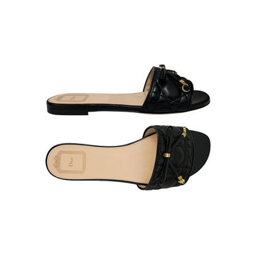 Dior Cannage Slide Sandals Black 26SS KCO545CQL S900 160469402 [P]